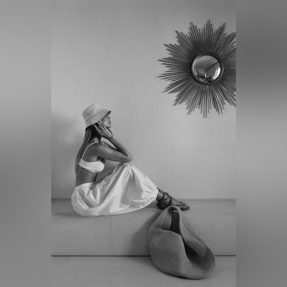 Khaite Olivia Large Raffia Bag, Natural raffia - Picture 11 of 17